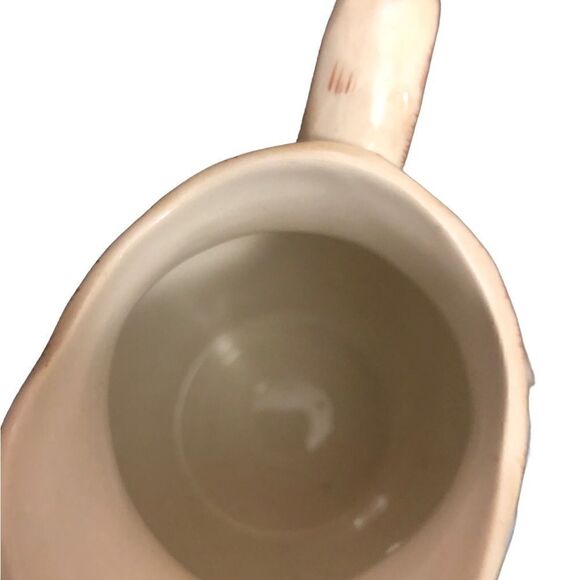 Merry “Country” Christmas Hand Painted Ceramic Creamer and Sugar Bowl. - Picture 4 of 8